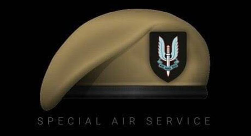 Special Air Service Beret and Badge